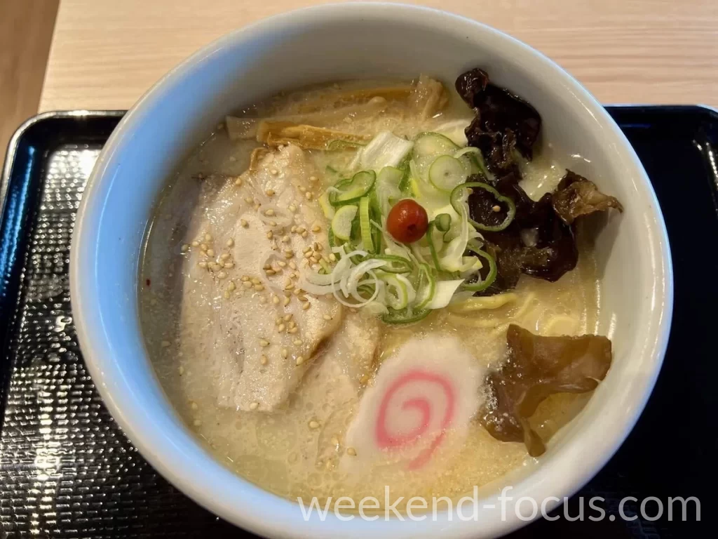 らーめん山頭火 旭川空港店 塩ラーメン (1,000円)