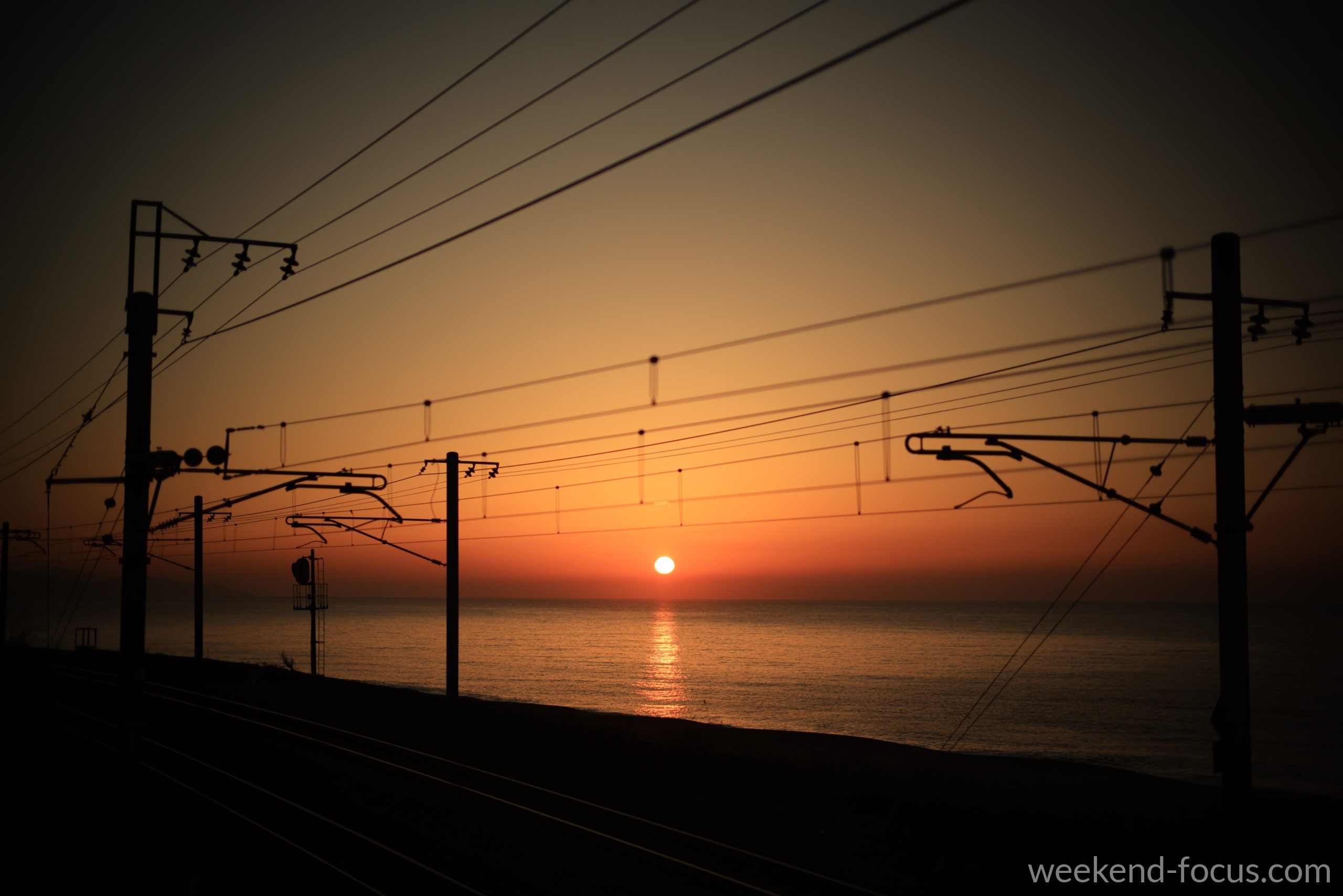 NOKTON 50mm F1, Canon EOS R5, 1/800, F1.0, ISO 100, 日本海の夕焼け(ND32)