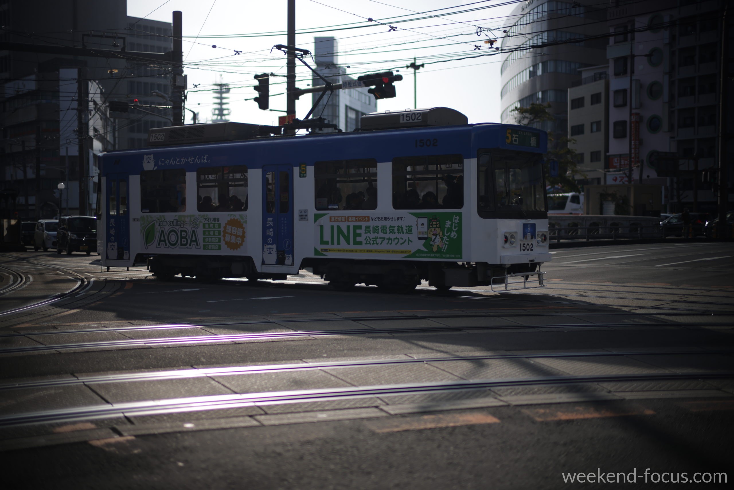 NOKTON 50mm F1, Canon EOS R5, 1/640, F1.0, ISO 125, 長崎路面電車
